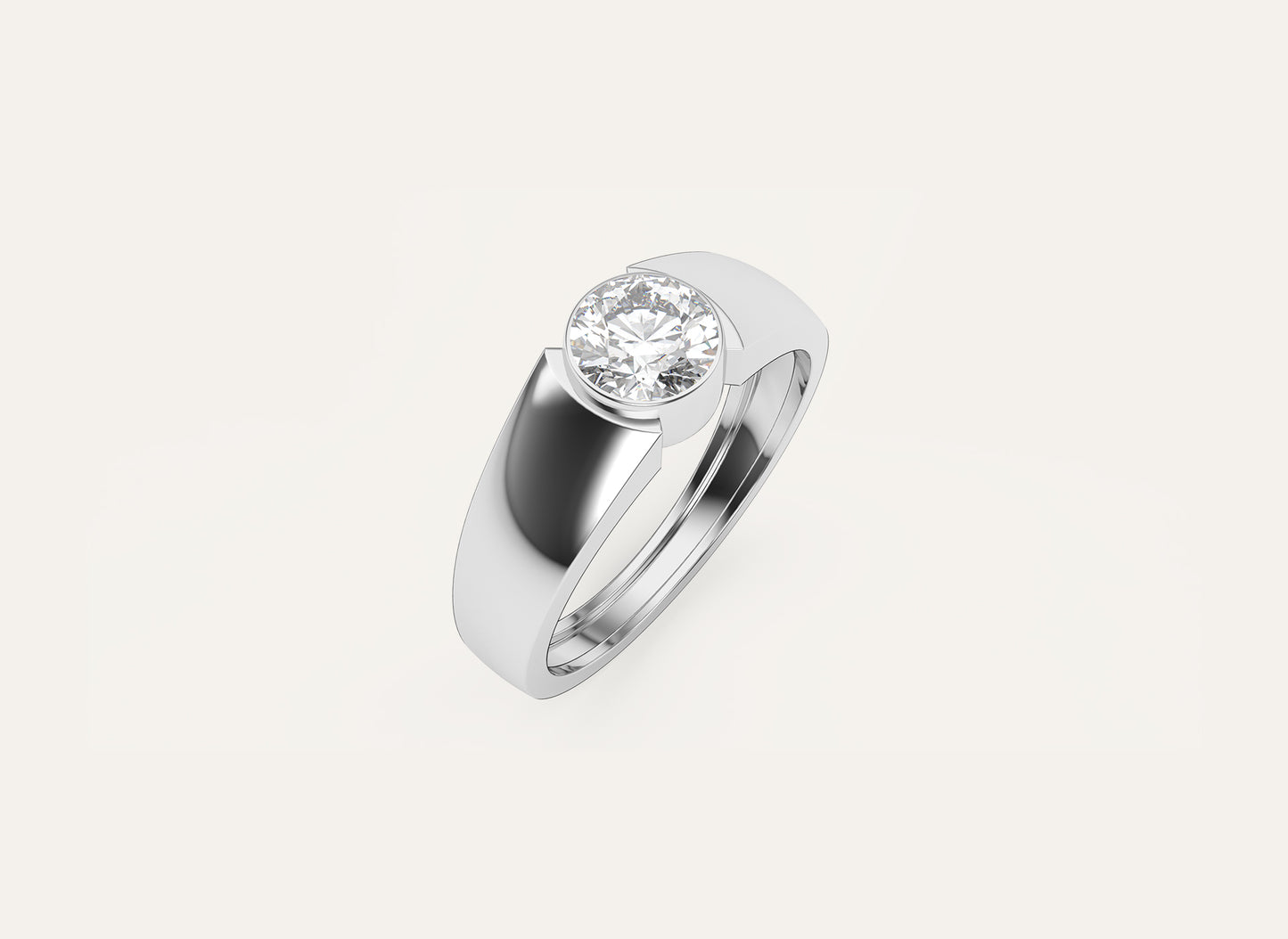 Wide Ring | 0.5 CT