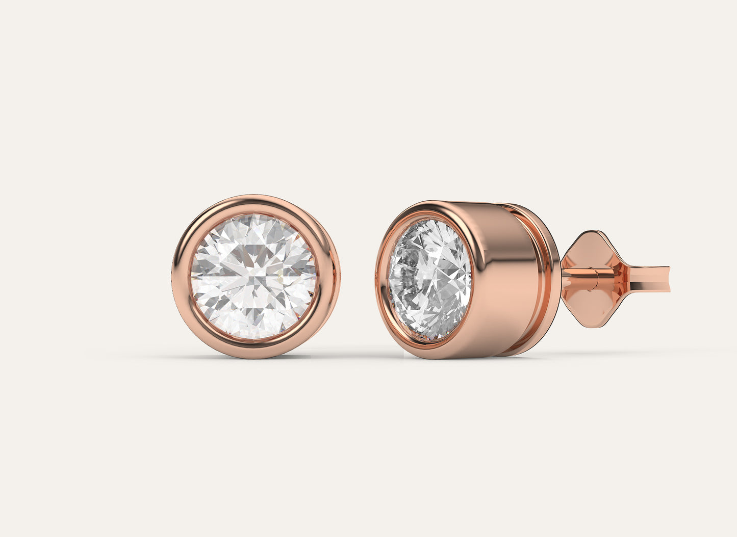 50 cents | Lab Grown Diamond Studs