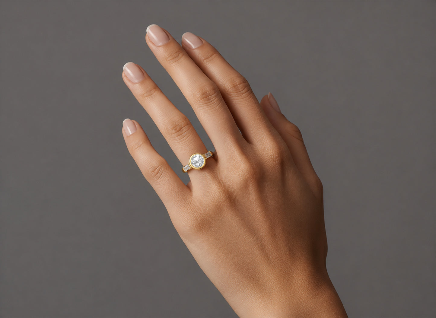 Lab Grown Diamond | Rose cut Ring