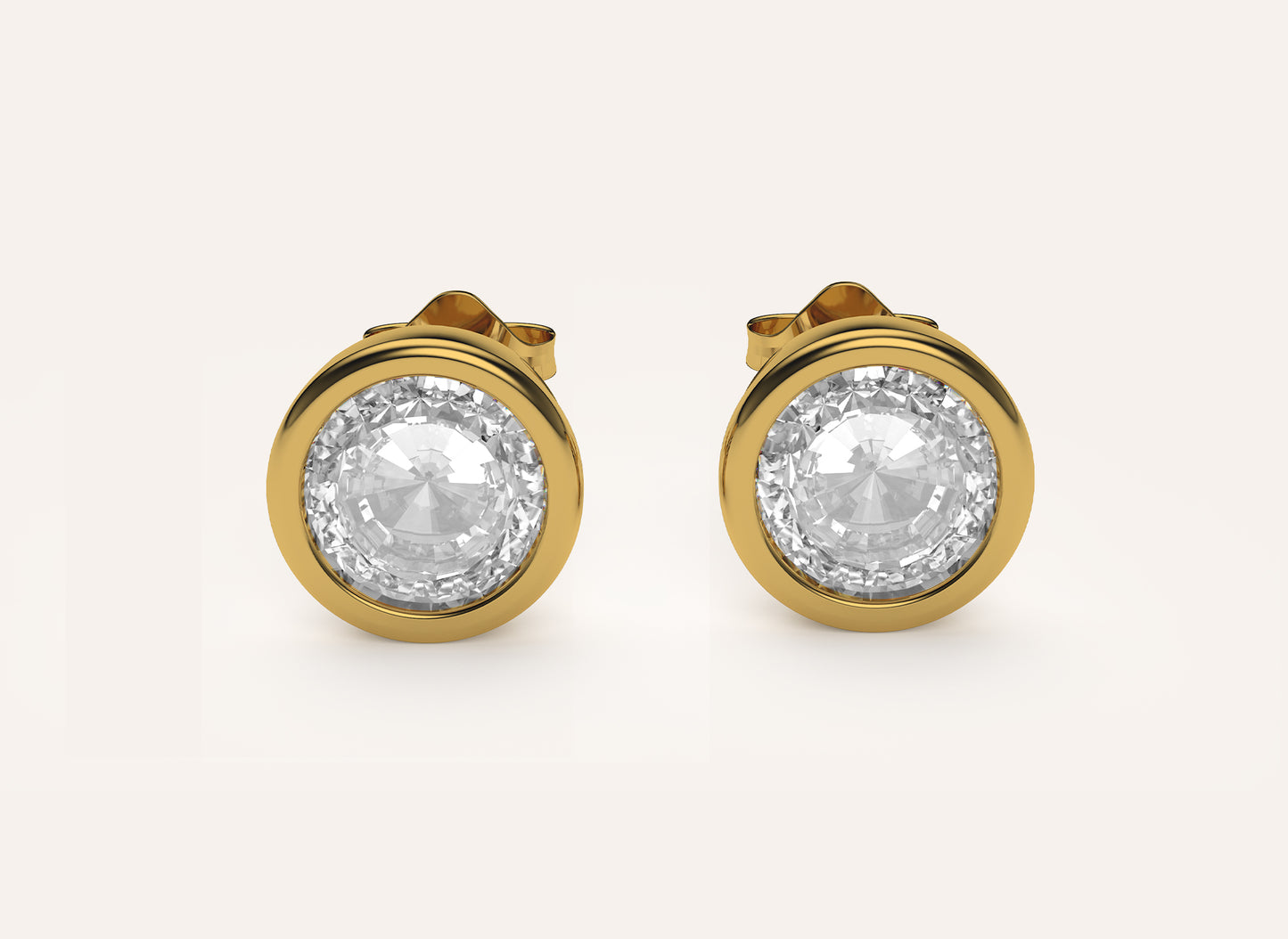 Lab Grown Diamond | Rose cut Studs