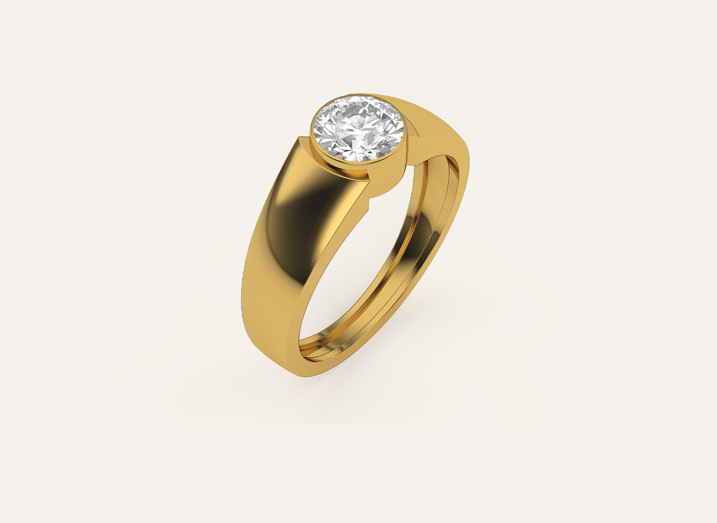 Wide Ring | 0.5 CT