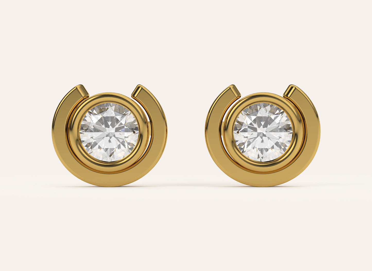 Diamond studs | 50 cents