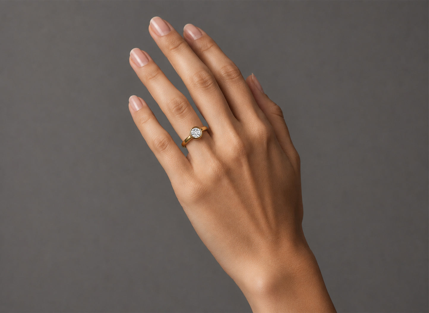 50 cents Ring | Lab Grown Diamond