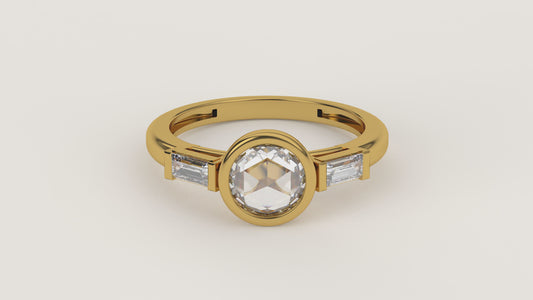 Lab Grown Diamond | Rose cut Ring